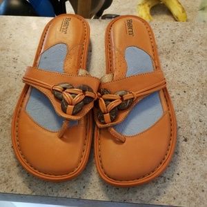 Orange Born Sandals